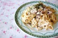Špagety Carbonara s údeným tofu